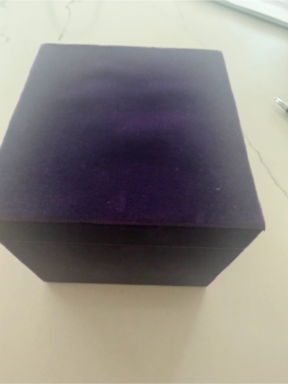 Gucci Purple Velvet Jewelry Gift Box - Women Accessories